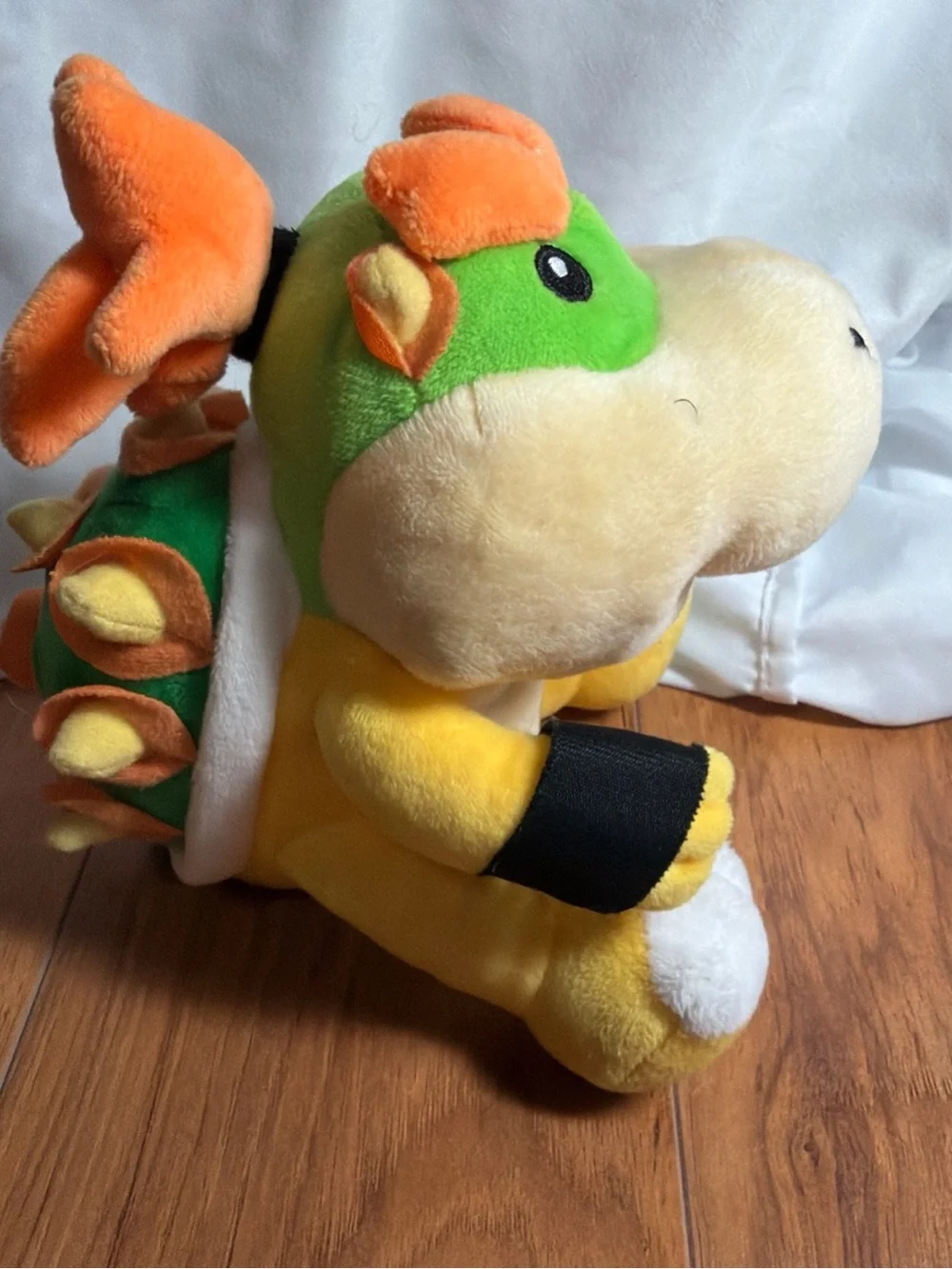 Super Mario Bowser Jr. Plush San-Ei Nintendo 7”